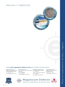 Magma - productos Magnesium elektron